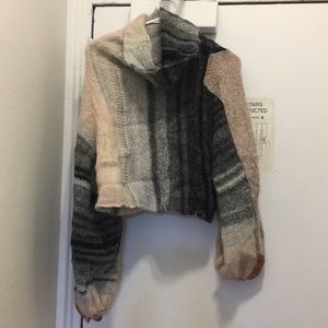 Free people cropped sweater